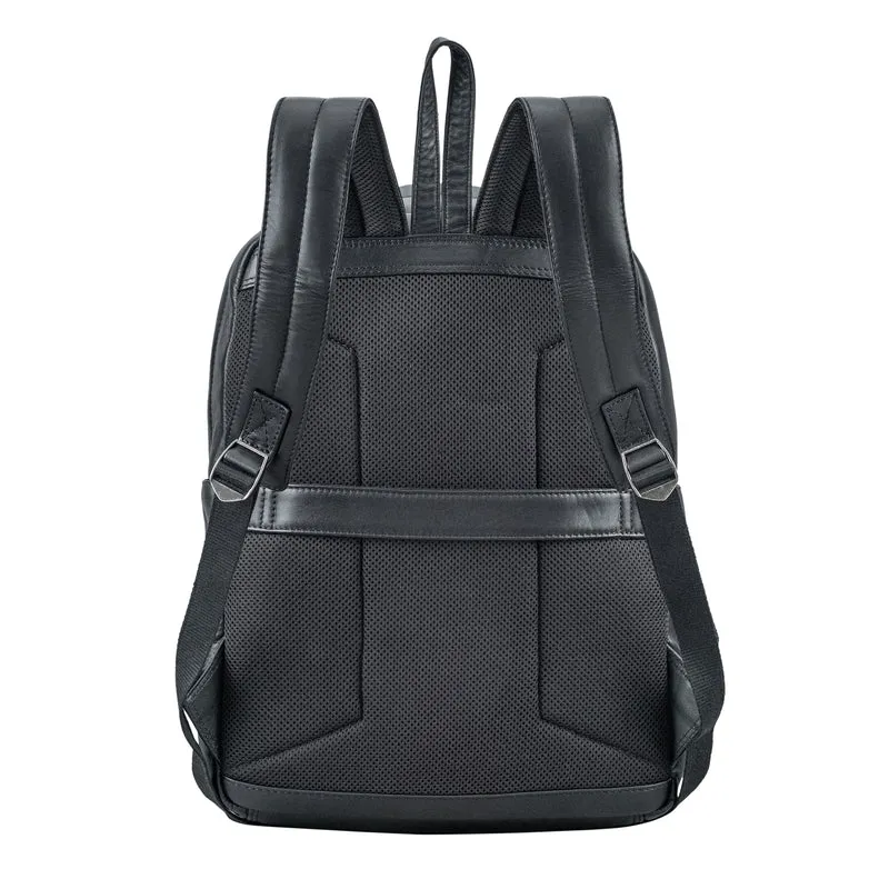 "Erin" Großer Lederrucksack Herren & Damen für Laptop 15 - 16 Zoll