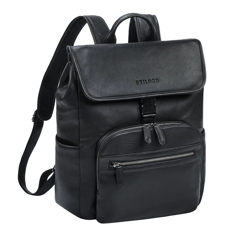 "Santino" Großer Vintage Leder-Rucksack 15.6 - 16 Zoll für Damen & Herren