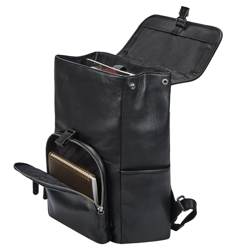 "Santino" Großer Vintage Leder-Rucksack 15.6 - 16 Zoll für Damen & Herren