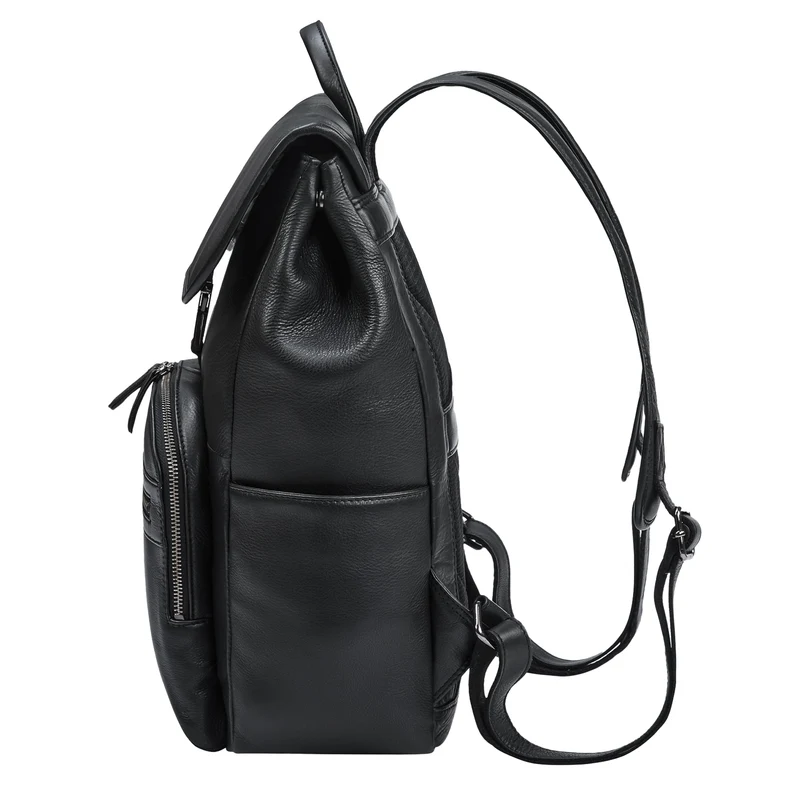 "Santino" Großer Vintage Leder-Rucksack 15.6 - 16 Zoll für Damen & Herren