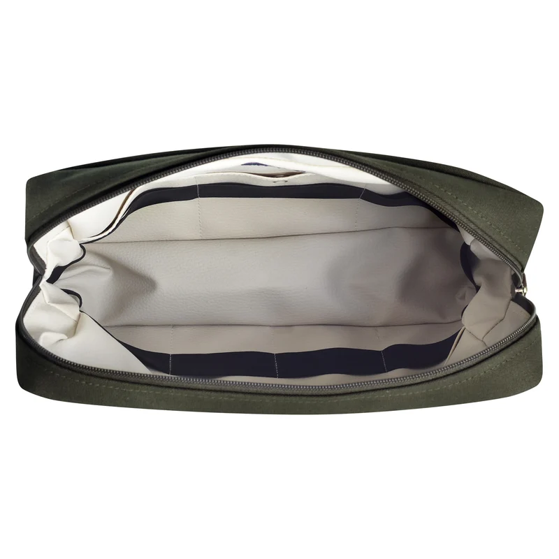 Kulturtasche -L- TWEED bordeaux