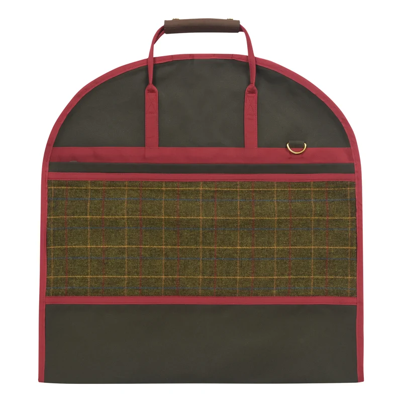 Kleidersack TWEED bordeaux
