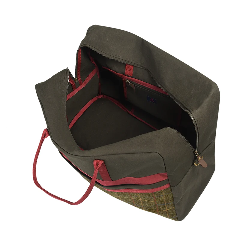 Weekender TWEED bordeaux