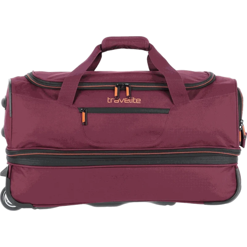 Travelite Basics Rollenreisetasche 55 cm -Bordeaux