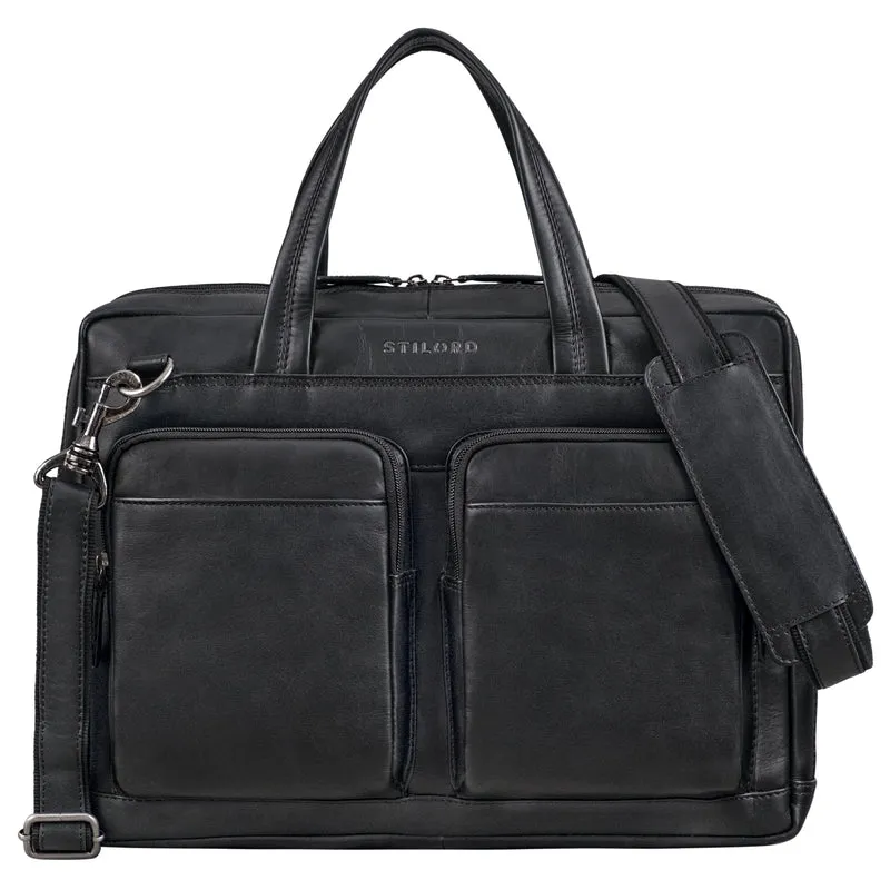"Erwin" Große Echtleder Laptoptasche 16 Zoll für Herren & Damen