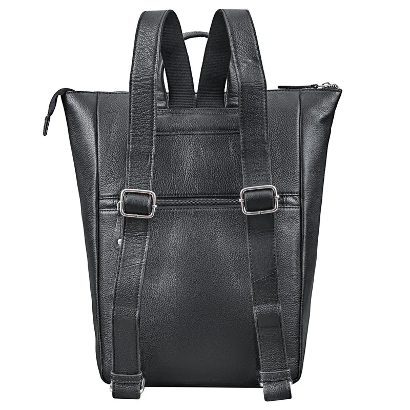 "Linda" Lederrucksack Damen Groß Laptoprucksack 13 - 13,3 Zoll