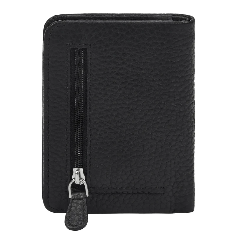 "Ledo" Leder Slim Wallet mit Münzfach RFID-Schutz 10 Kartenfächer