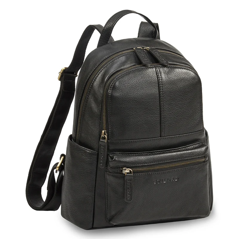 "Berry" City Rucksack Damen Leder Klein 13 Zoll