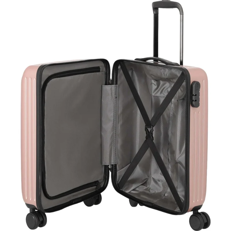 paklite Sienna 4-Rad-Kabinentrolley S 55 cm -Rose