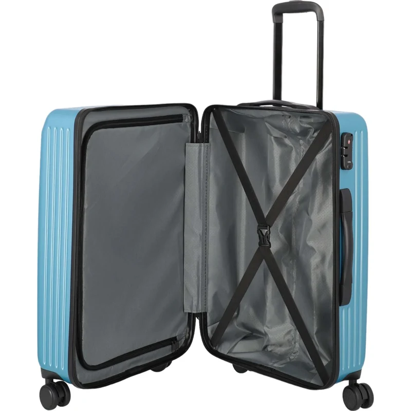paklite Sienna 4-Rad-Trolley M 67 cm -Eisblau