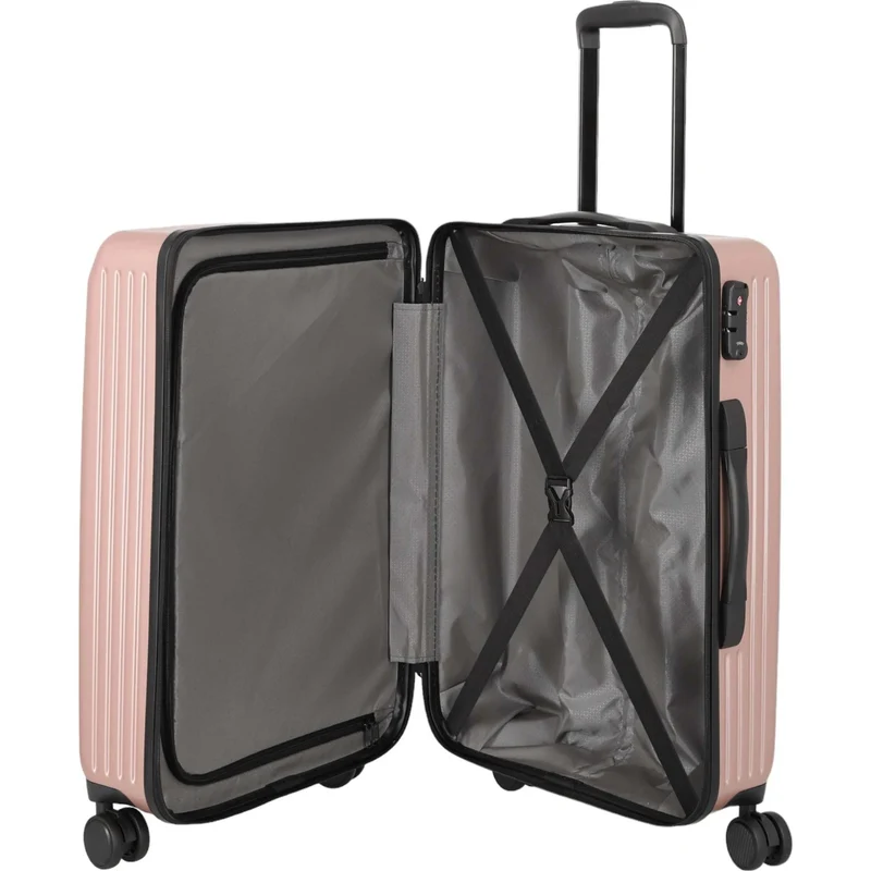 paklite Sienna 4-Rad-Trolley M 67 cm -Rose