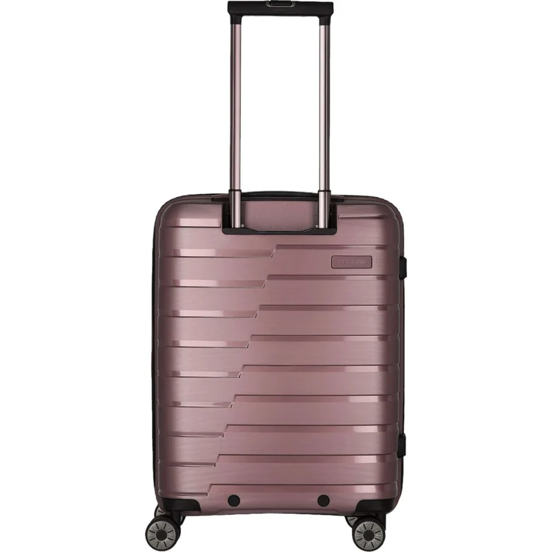 Travelite Air Base 4-Rollen-Kabinentrolley mit Vortasche S 55 cm -Flieder