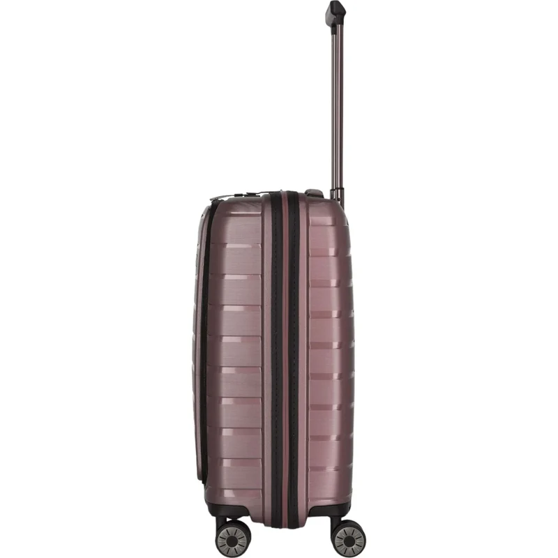 Travelite Air Base 4-Rollen-Kabinentrolley mit Vortasche S 55 cm -Flieder