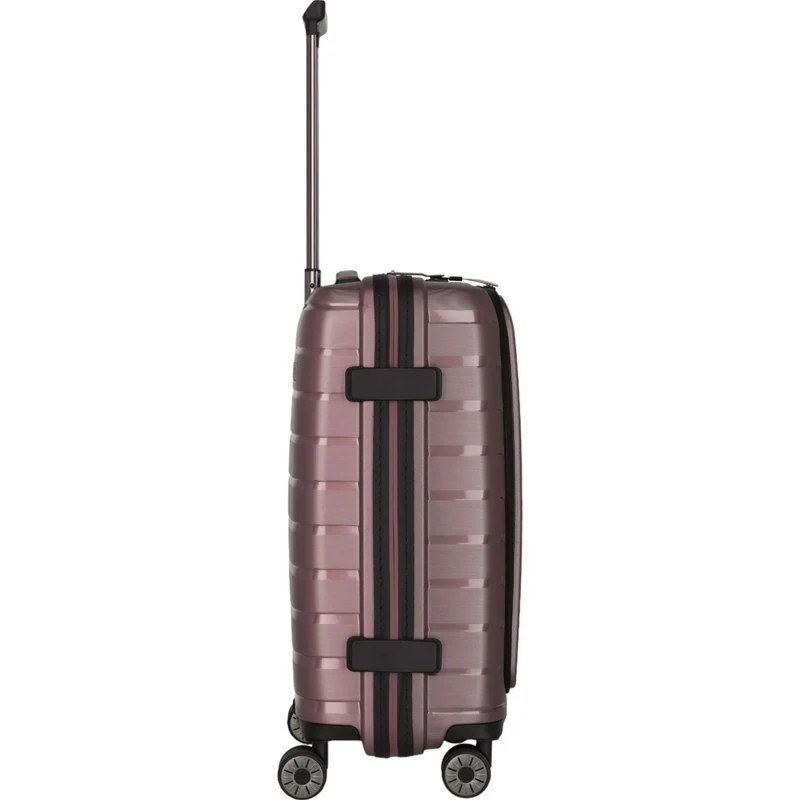 Travelite Air Base 4-Rollen-Kabinentrolley mit Vortasche S 55 cm -Flieder