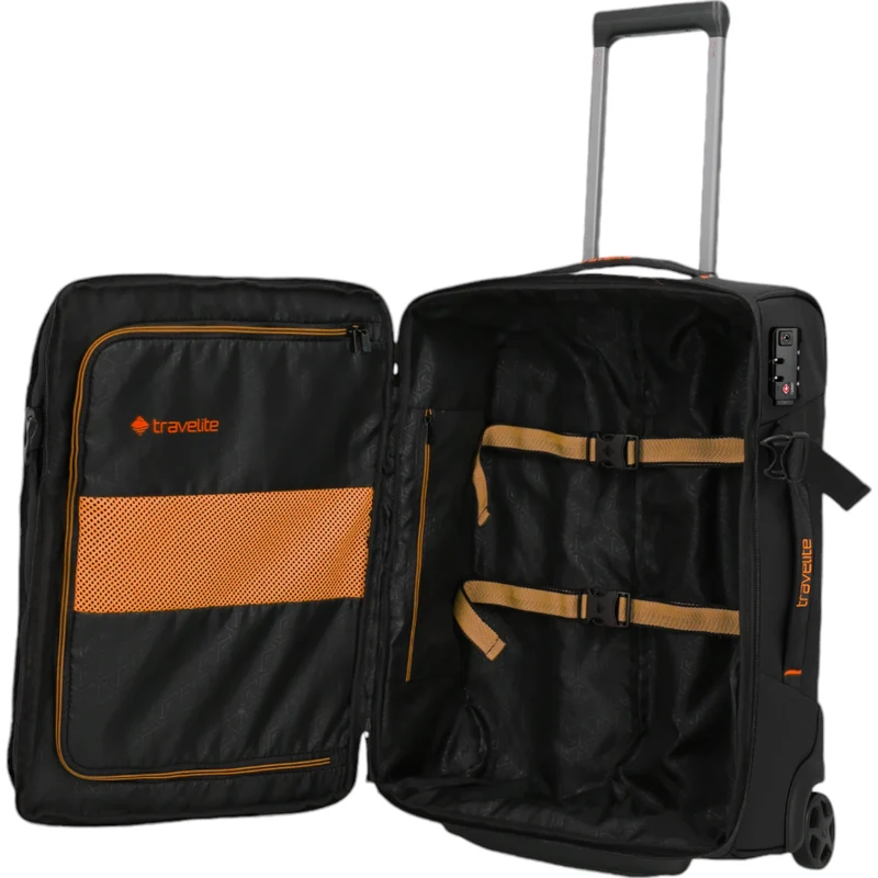 Travelite Briize Rollenreisetasche S 55 cm -Schwarz