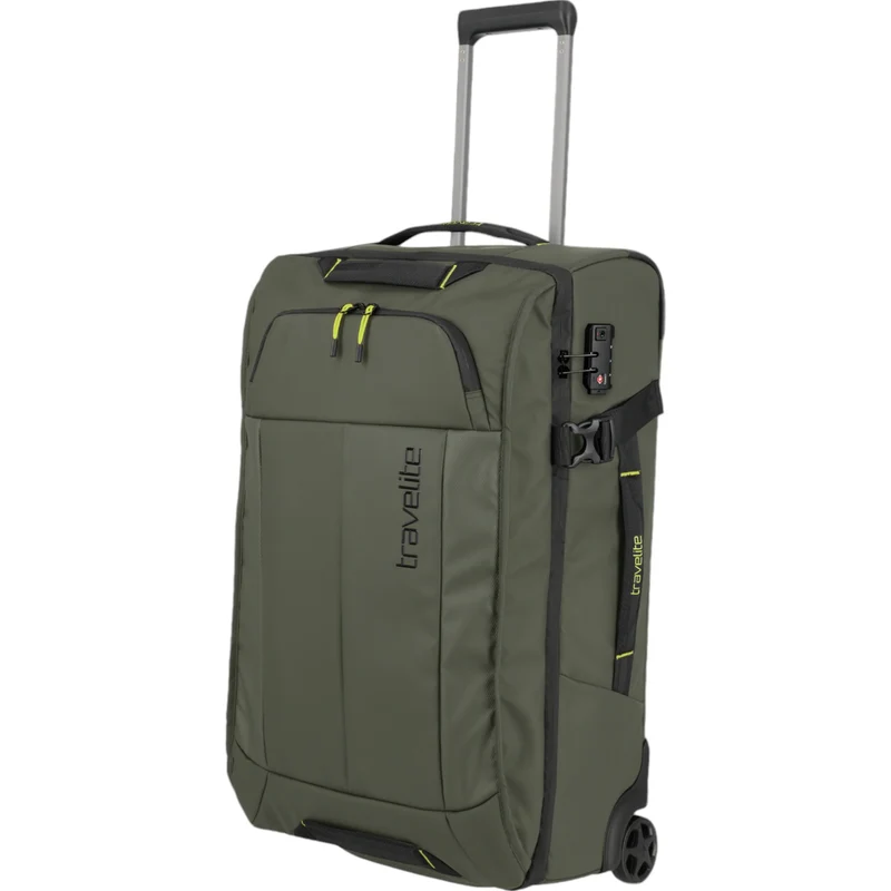 Travelite Briize Rollenreisetasche M 67 cm -Khaki