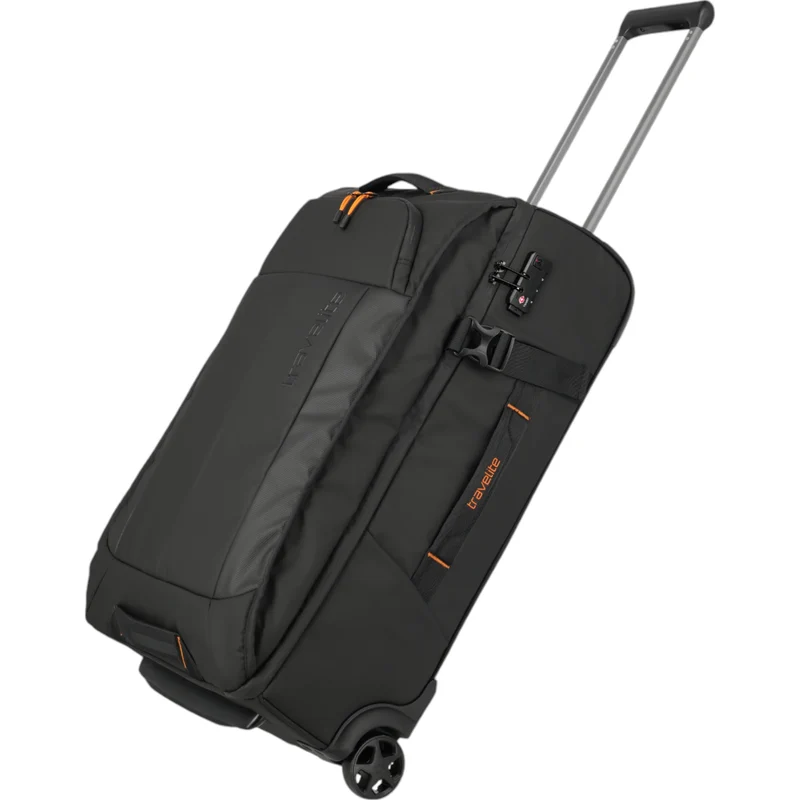 Travelite Briize Rollenreisetasche M 67 cm -Schwarz