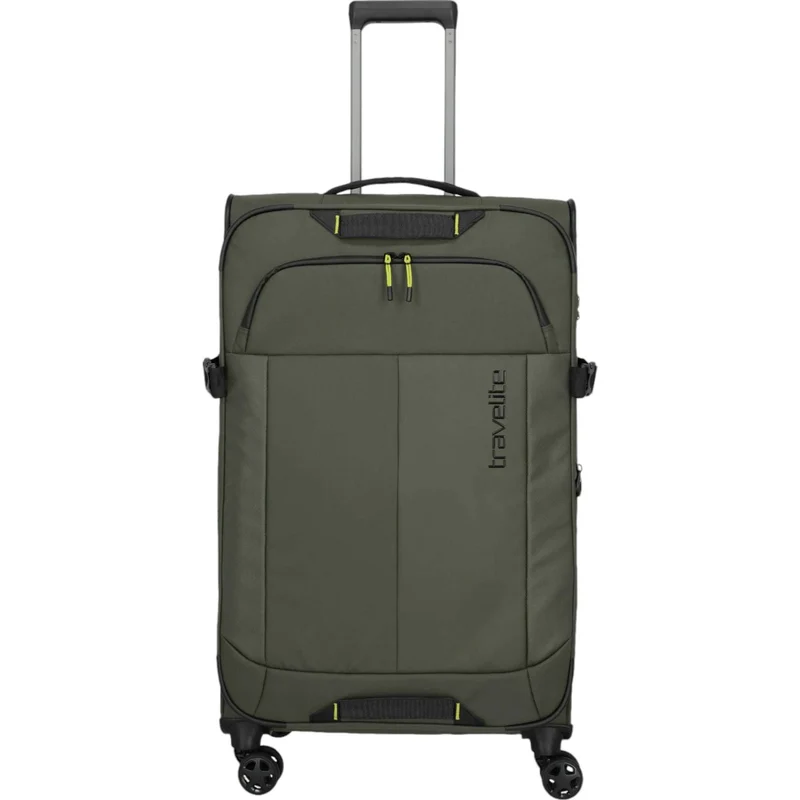 Travelite Briize 4-Rollen-Trolley L 78 cm -Khaki