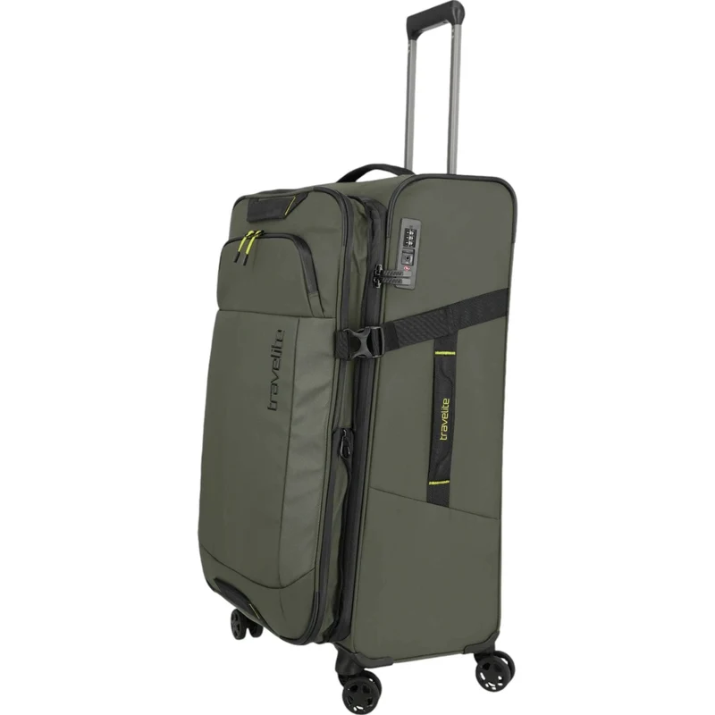 Travelite Briize 4-Rollen-Trolley L 78 cm -Khaki