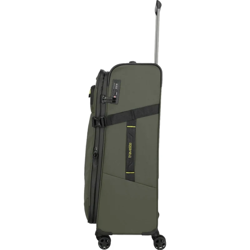 Travelite Briize 4-Rollen-Trolley L 78 cm -Khaki