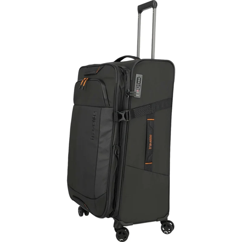 Travelite Briize 4-Rollen-Trolley L 78 cm -Schwarz