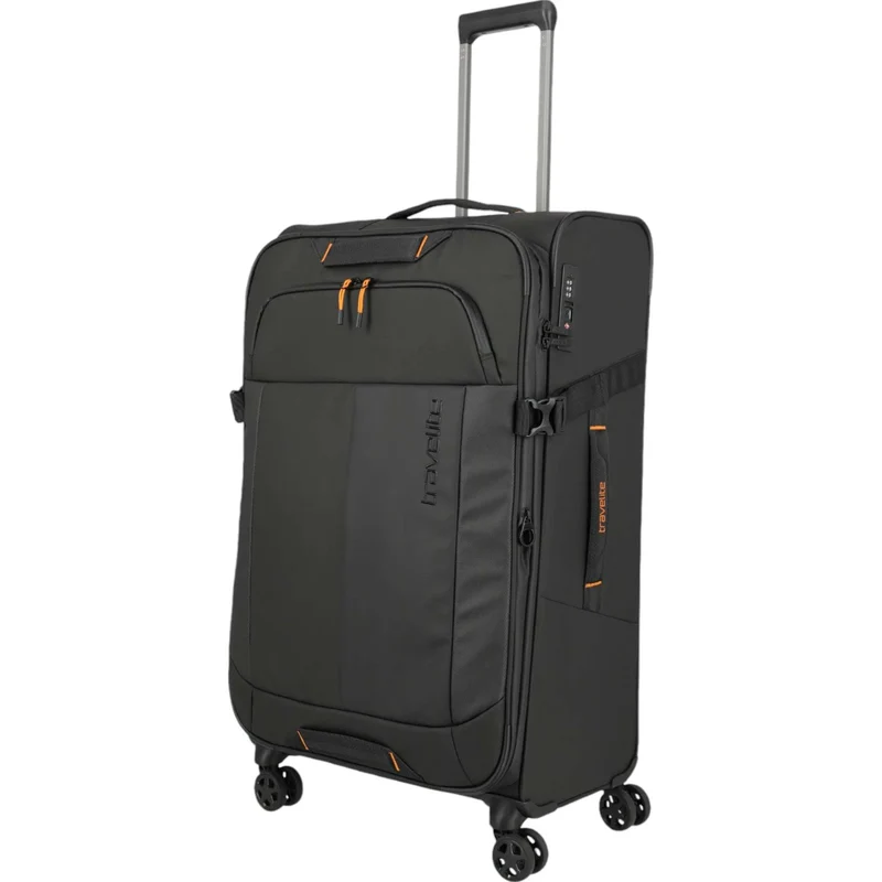 Travelite Briize 4-Rollen-Trolley L 78 cm -Schwarz