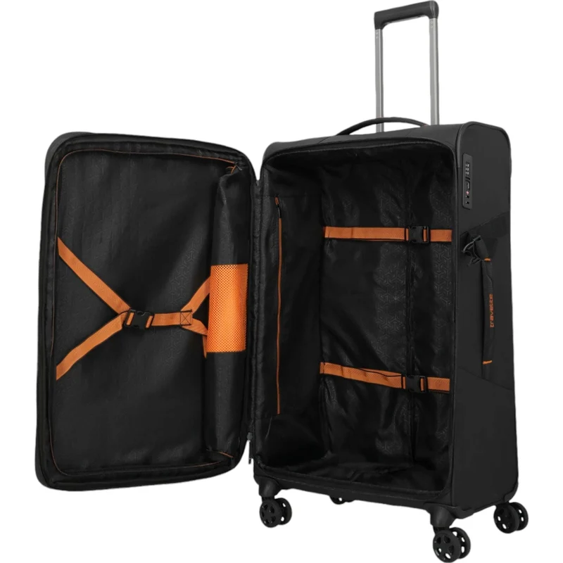 Travelite Briize 4-Rollen-Trolley L 78 cm -Schwarz