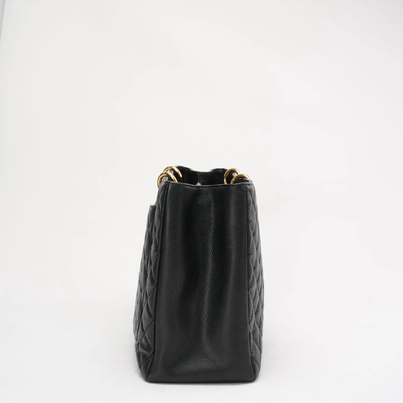 Chanel Grand Shopping Tote (GST) in Black Caviar 2014
