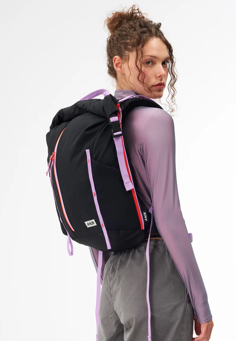 Active Pack Dual Dip Violett Rush - Rolltop Rucksack