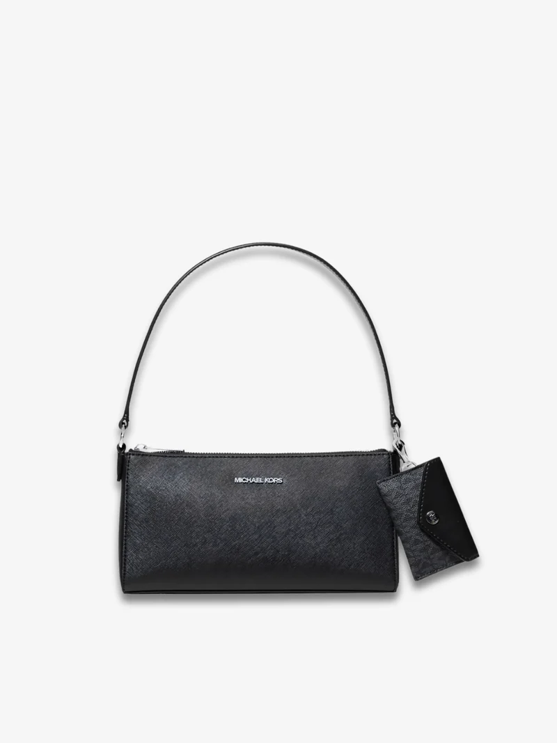 Michael Kors Vincent Schultertasche mit Geldbeutel – Schwarz