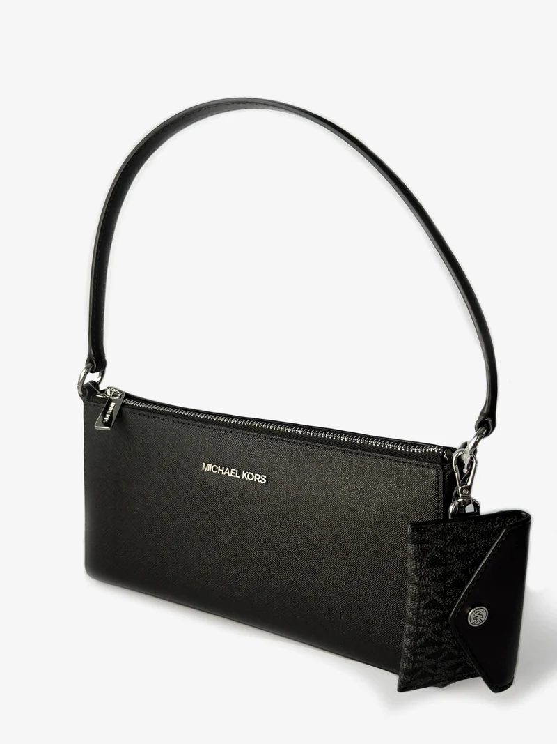 Michael Kors Vincent Schultertasche mit Geldbeutel – Schwarz