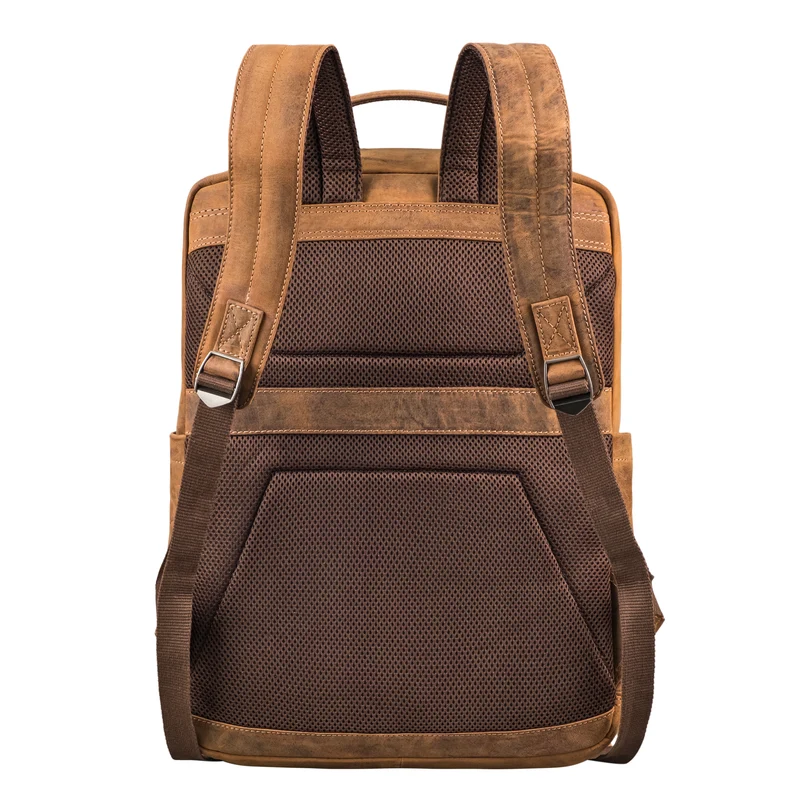 "Torben" 15 - 16 Zoll Laptop-Rucksack Leder Groß für Herren & Damen