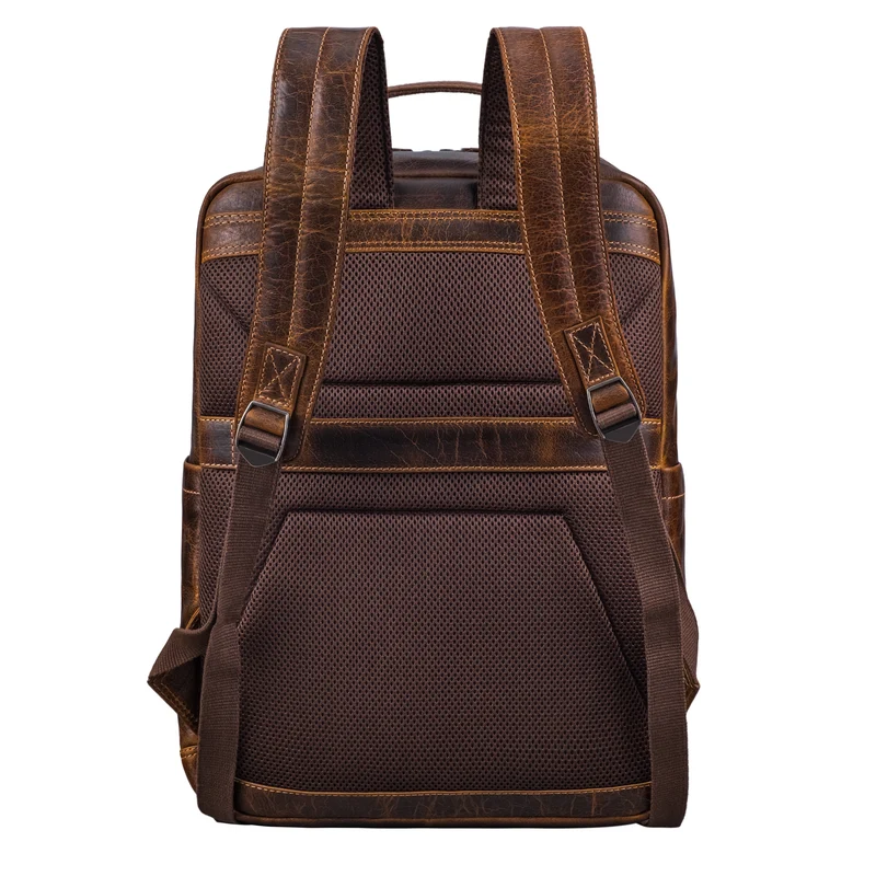 "Torben" 15 - 16 Zoll Laptop-Rucksack Leder Groß für Herren & Damen
