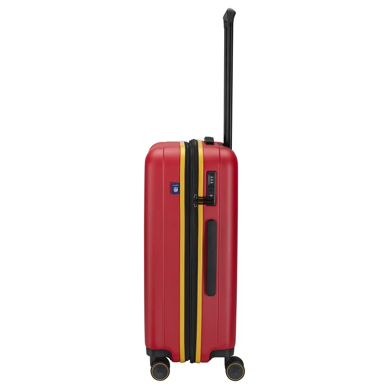 Travelite NFL - 4-Rollen-Trolley M 67 cm erw. (Kansas City Chiefs)