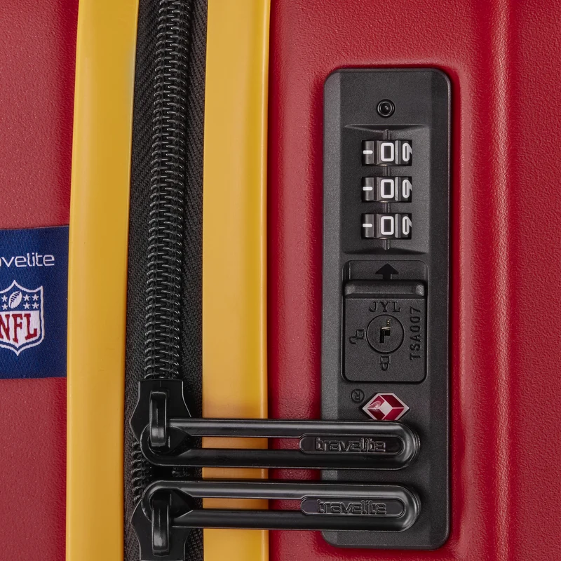 Travelite NFL - 4-Rollen-Trolley M 67 cm erw. (Kansas City Chiefs)