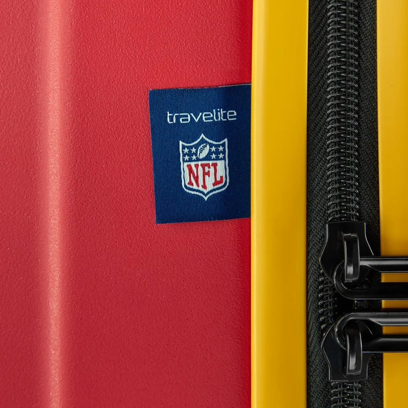Travelite NFL - 4-Rollen-Trolley M 67 cm erw. (Kansas City Chiefs)