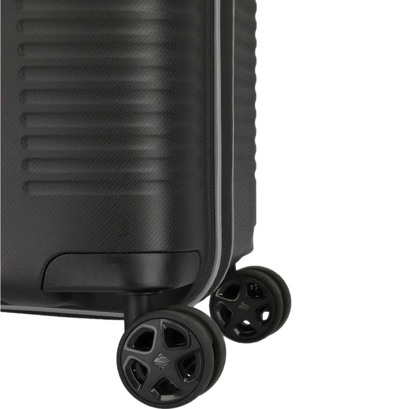 Travelite Roomer 4-Rollen-Koffer Trunk Set 2tlg. L/M -Schwarz