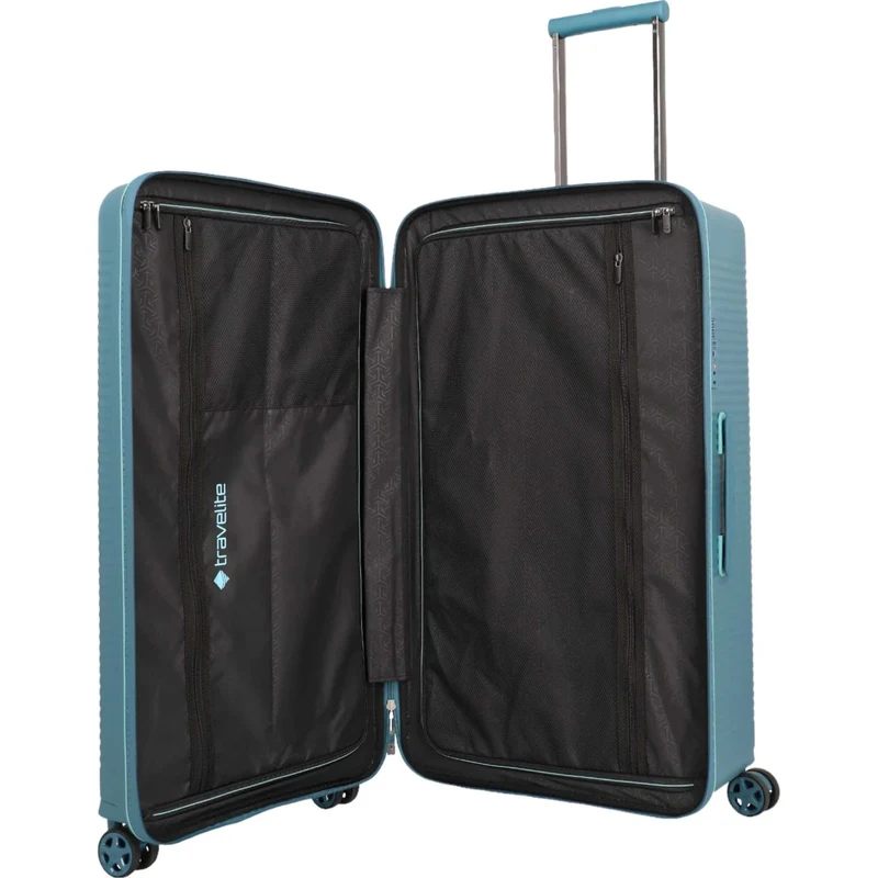 Travelite Roomer 4-Rollen-Koffer Trunk Set 2tlg. L/M -Aqua