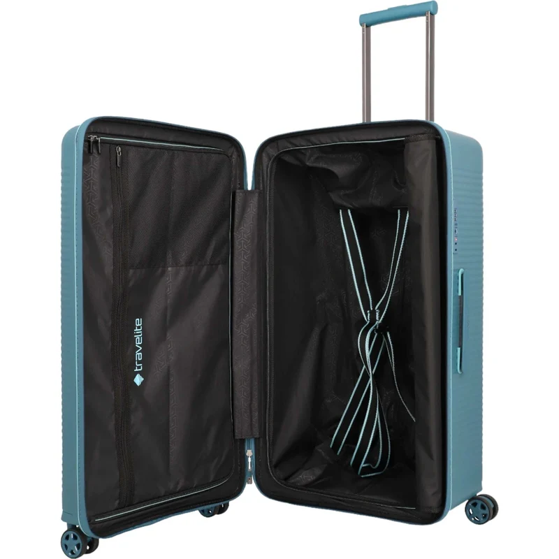Travelite Roomer 4-Rollen-Koffer Trunk Set 2tlg. L/M -Aqua