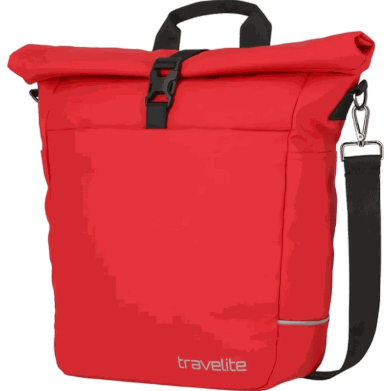 Travelite Basics Fahrradtasche zum umhängen 40 cm -Rot