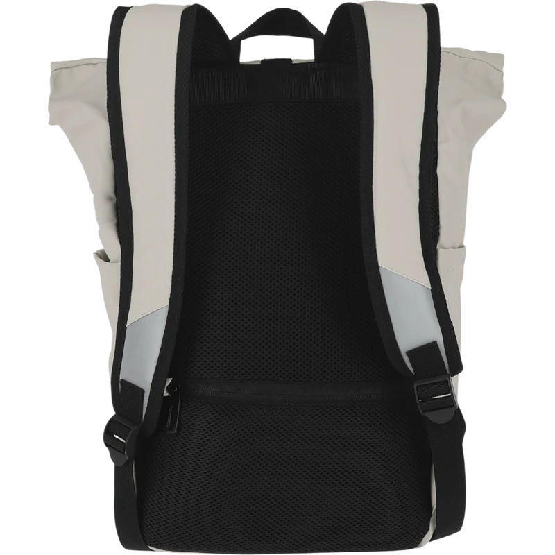 Travelite Basics Rollup Rucksack aus Plane 48 cm -Elfenbein