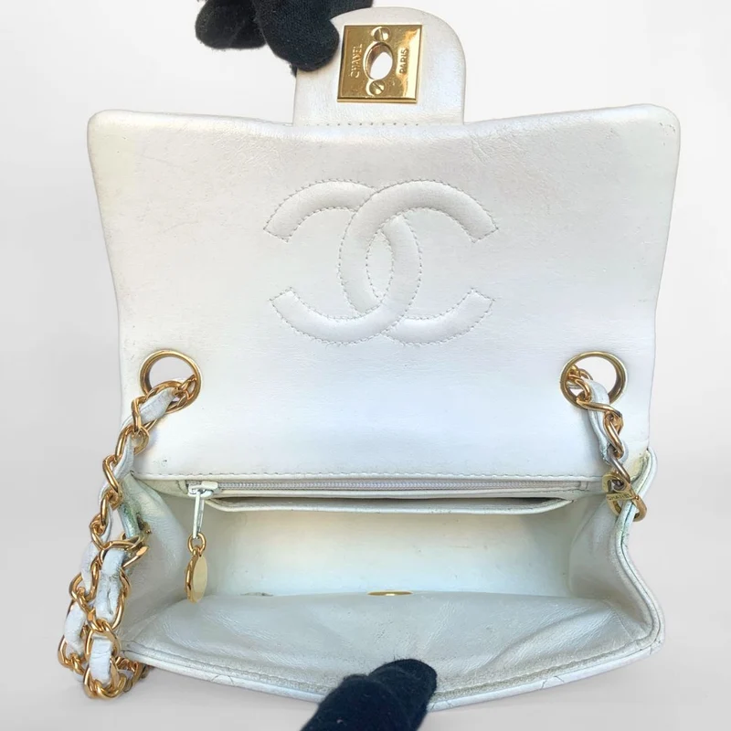 Chanel Classic Flap Bag Mini Lammleder