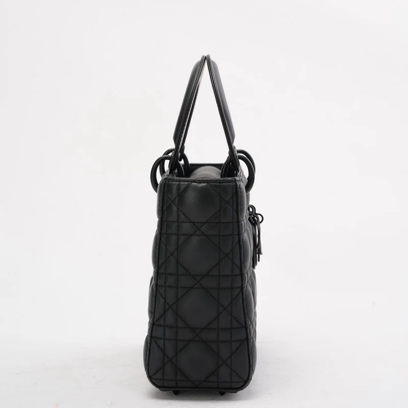 Christian Dior Black Cannage Small Lady Dior 2020