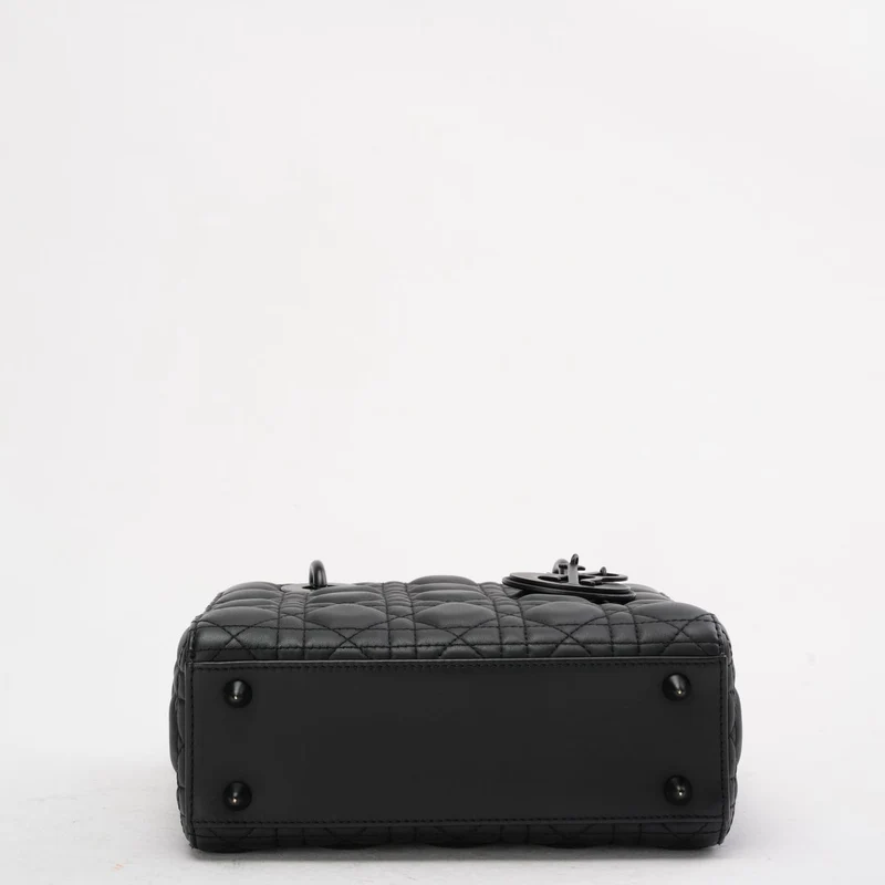 Christian Dior Black Cannage Small Lady Dior 2020