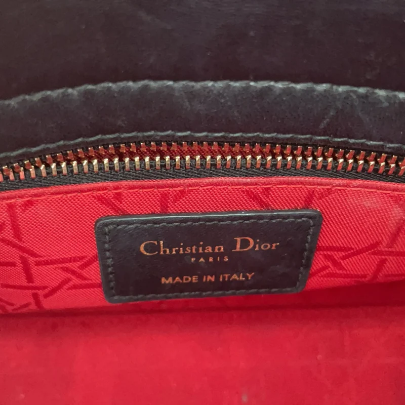 Dior Lady Dior Kleine Tasche Schwarz Cannage 2019