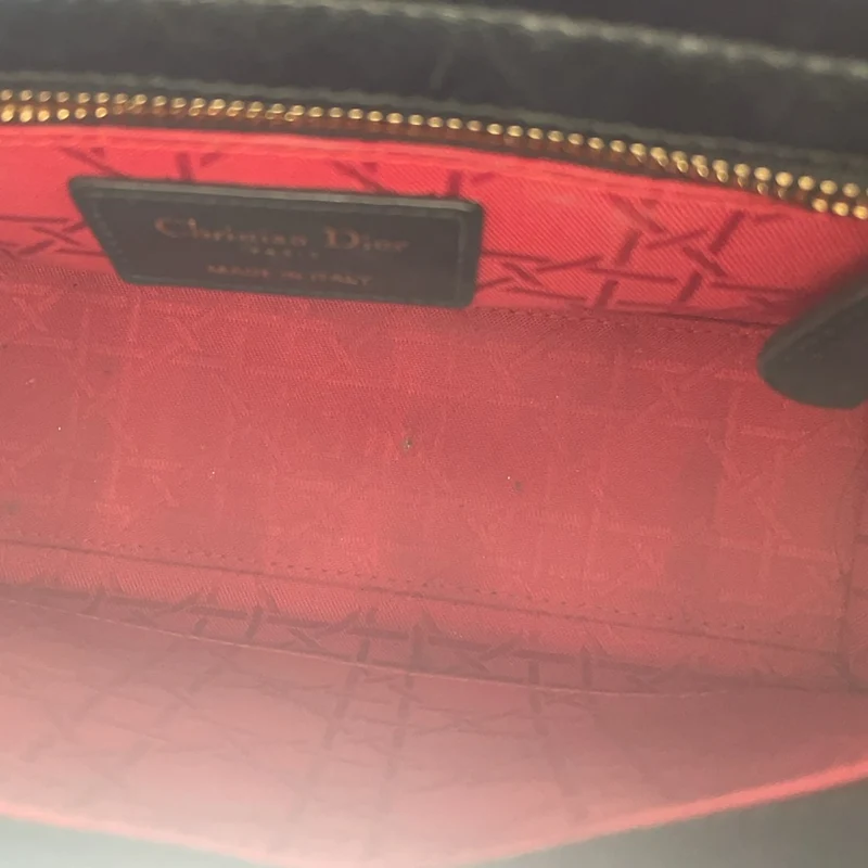 Dior Lady Dior Kleine Tasche Schwarz Cannage 2019