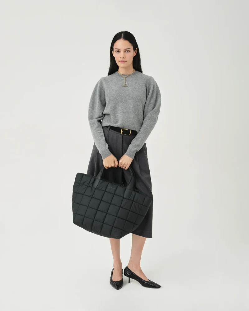 Porter Tote Medium Matt Black