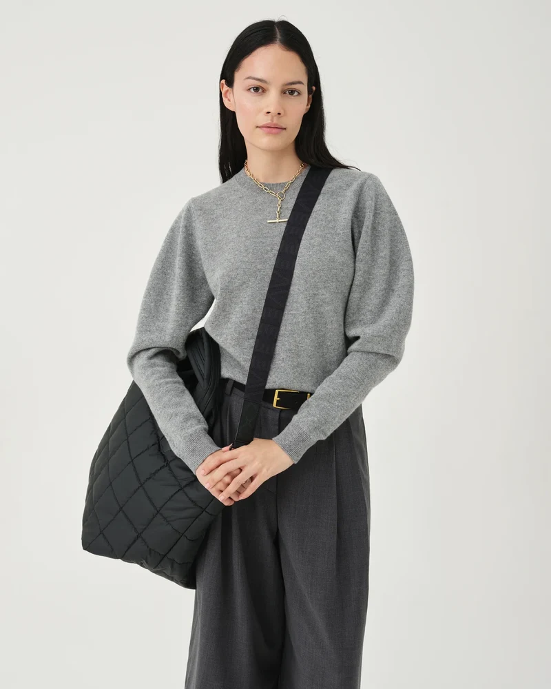 Porter Tote Medium Matt Black