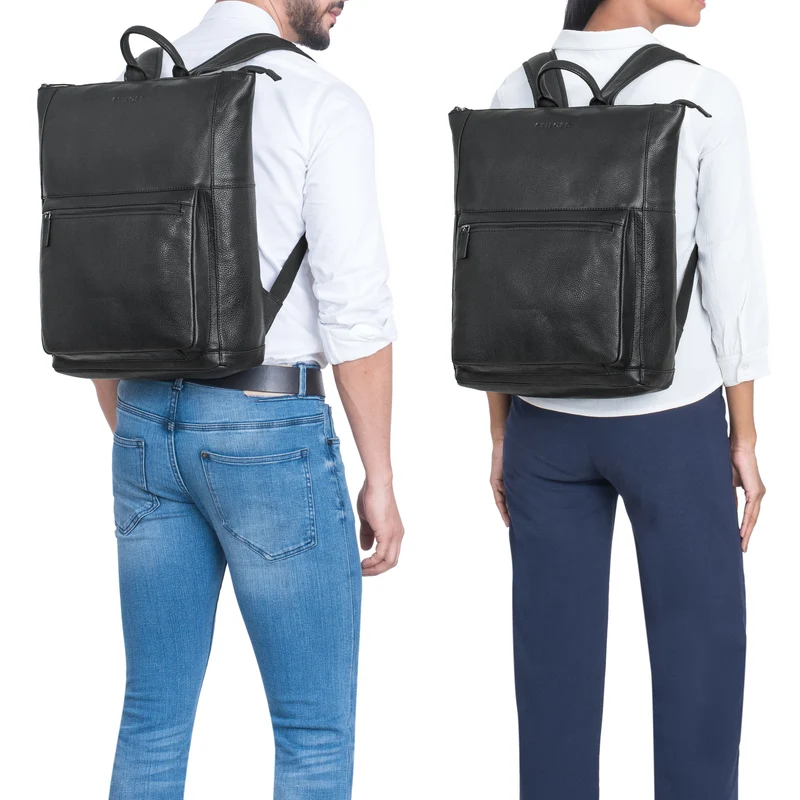 "Espen" Großer Arbeitsrucksack Leder Herren und Damen bis 17 Zoll