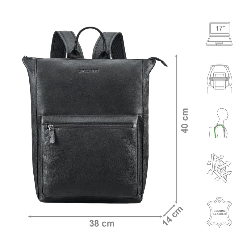 "Espen" Großer Arbeitsrucksack Leder Herren und Damen bis 17 Zoll